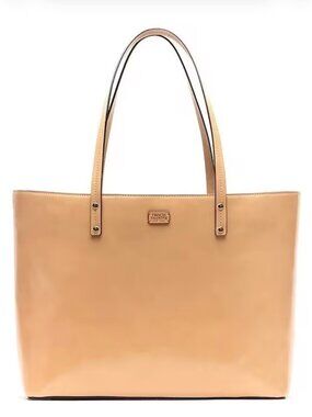 Frances Valentine Trixie Leather Tote Camel NWT Perfect Tote RARE Find
